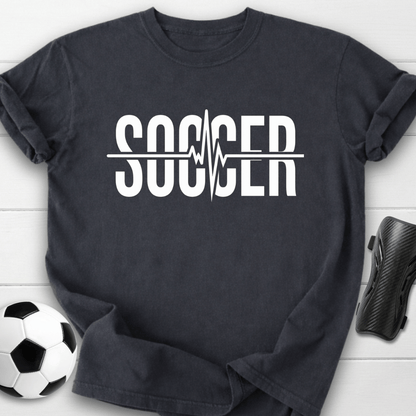 Soccer Heartbeat T-Shirt
