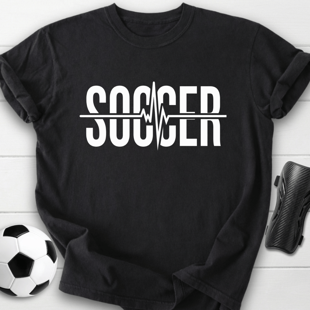 Soccer Heartbeat T-Shirt