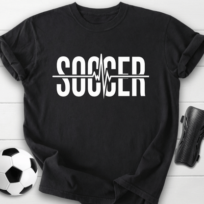 Soccer Heartbeat T-Shirt
