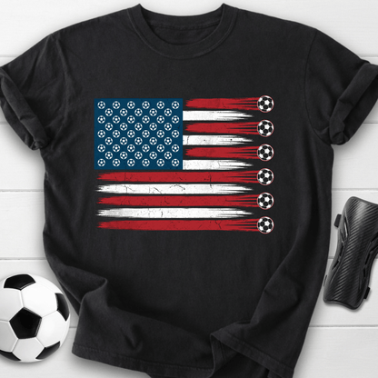 American Soccer Flag T-Shirt