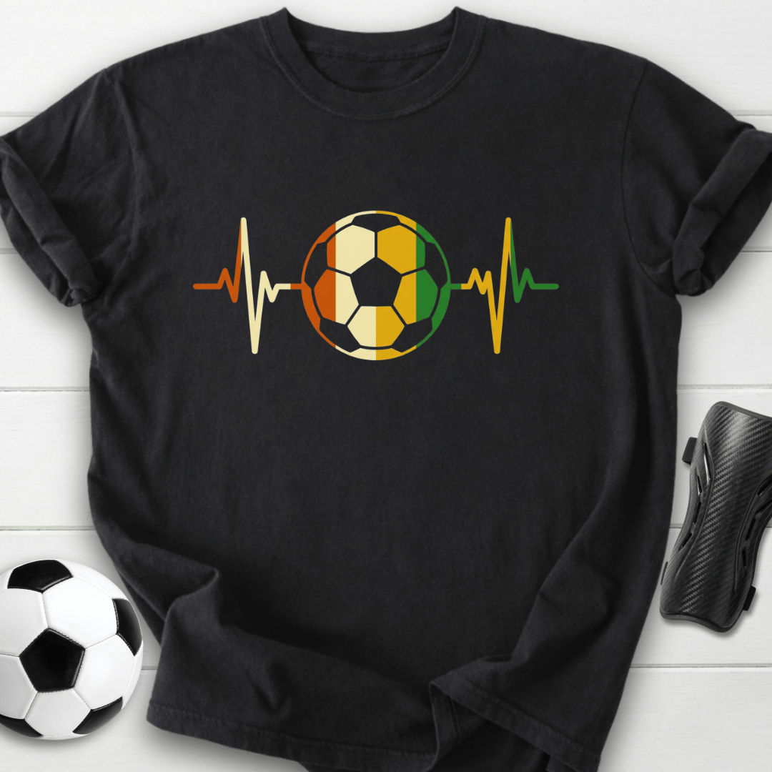 Soccer Heartbeat T-Shirt