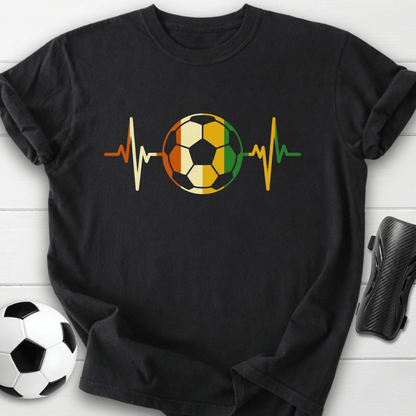 Soccer Heartbeat T-Shirt