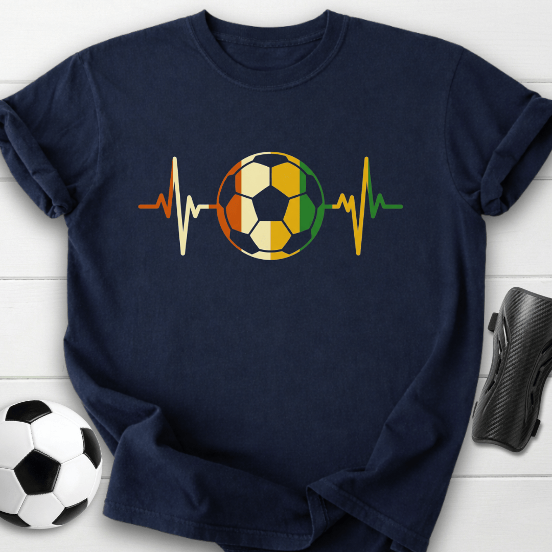 Soccer Heartbeat T-Shirt