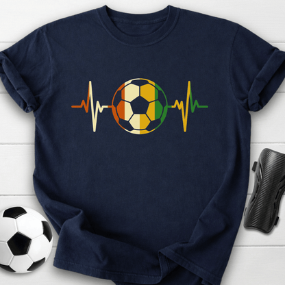 Soccer Heartbeat T-Shirt