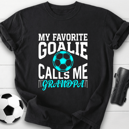 Goalie Calls Grandpa T-Shirt