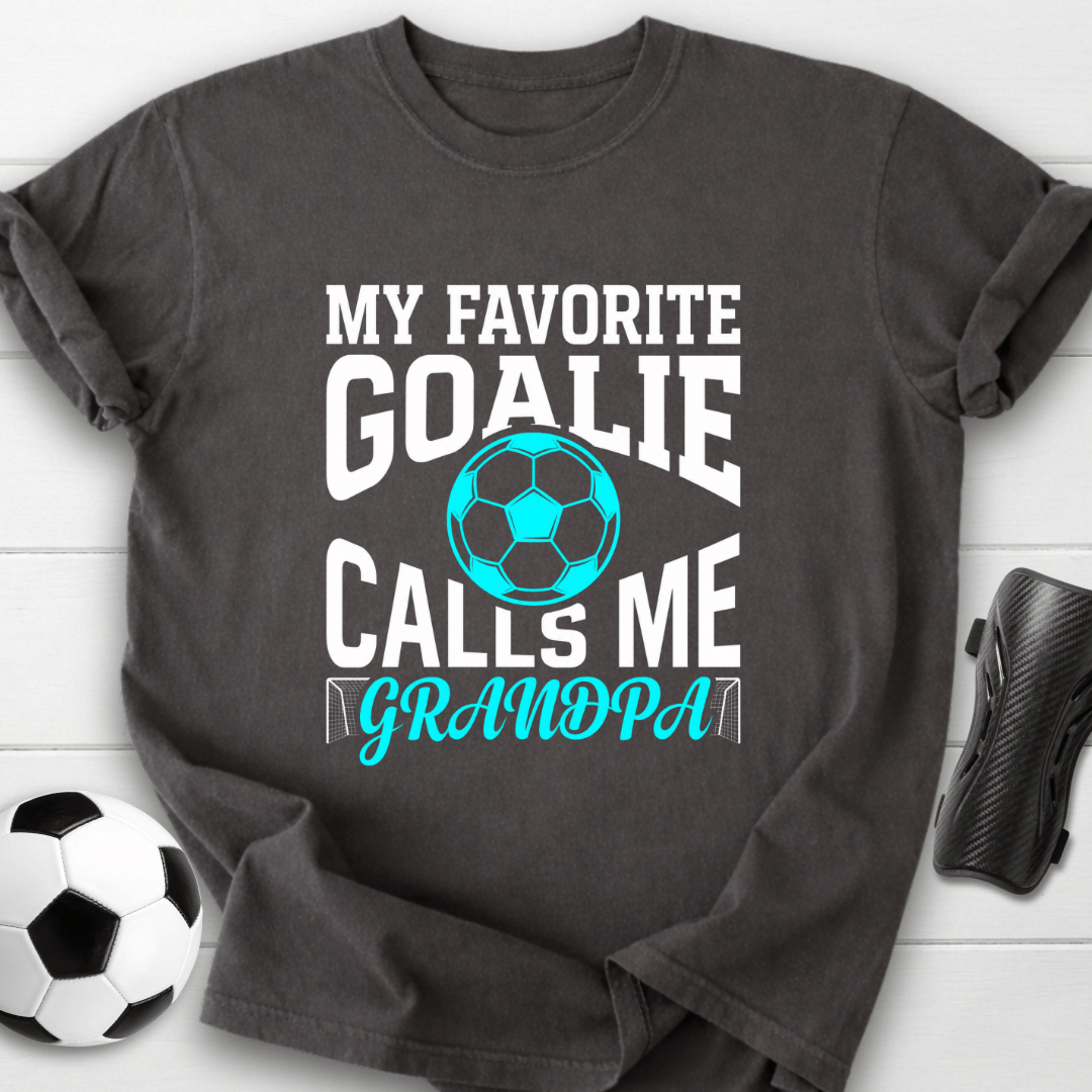 Goalie Calls Grandpa T-Shirt