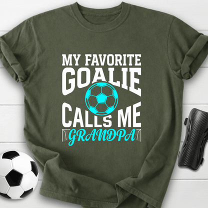 Goalie Calls Grandpa T-Shirt