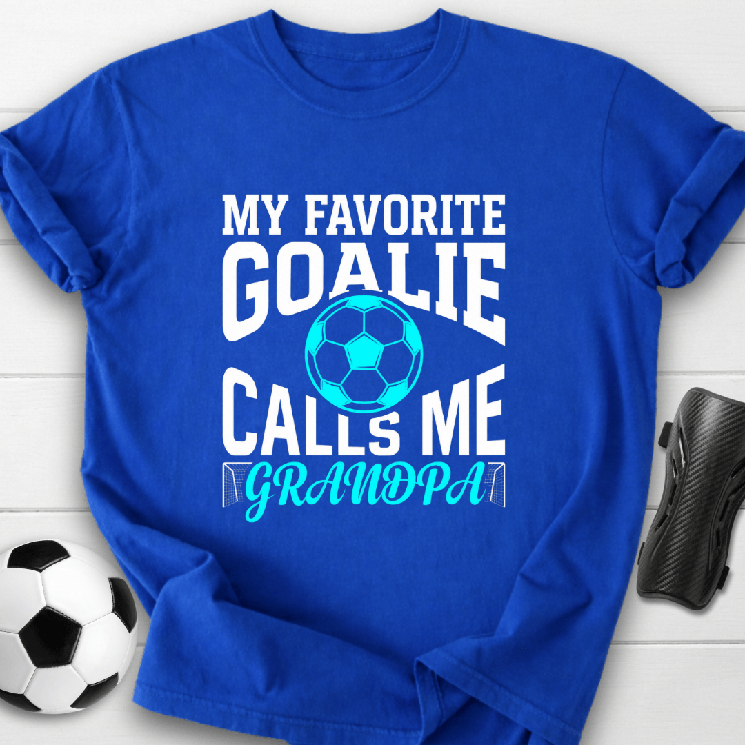 Goalie Calls Grandpa T-Shirt
