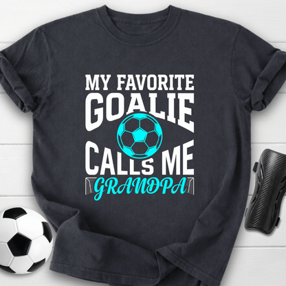 Goalie Calls Grandpa T-Shirt