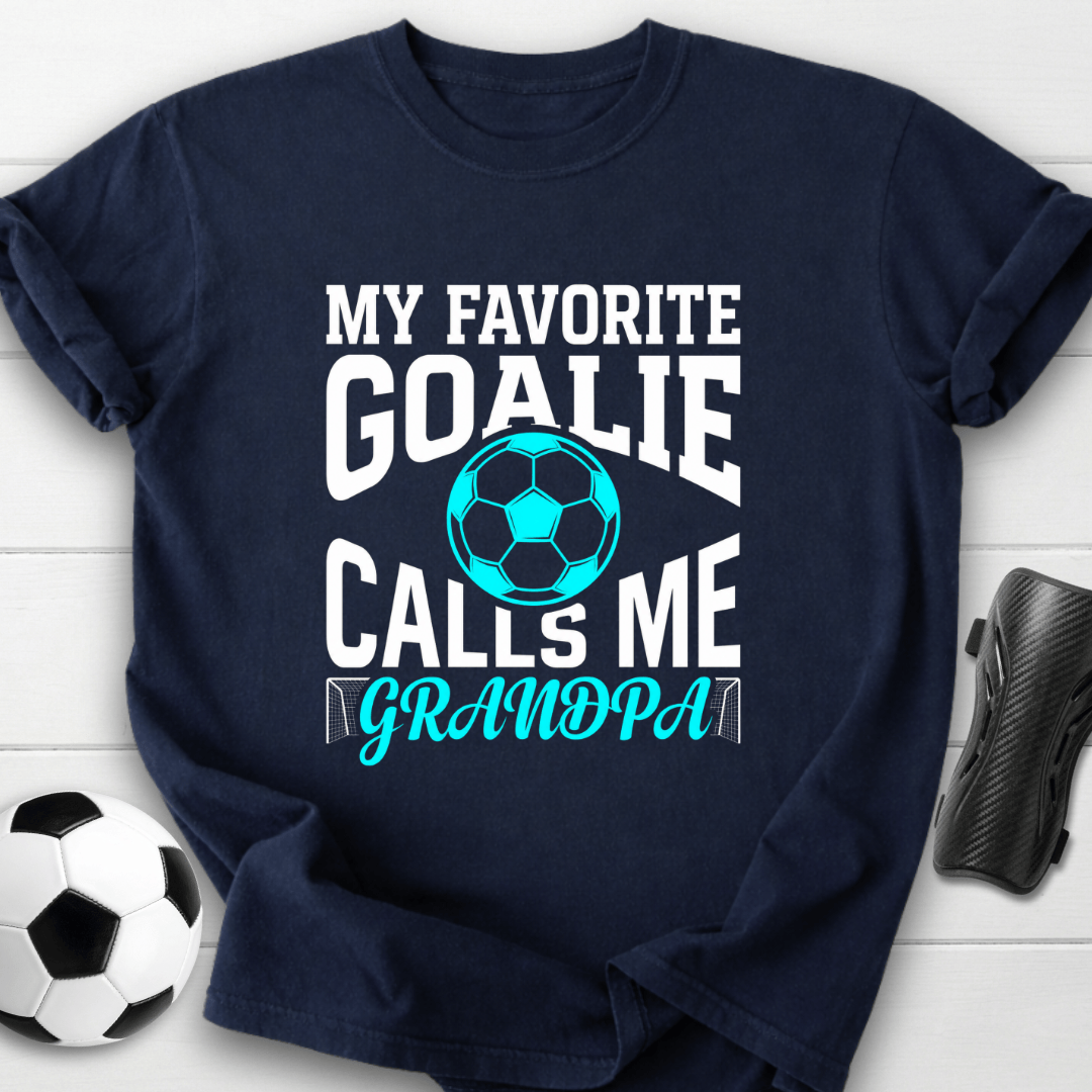 Goalie Calls Grandpa T-Shirt