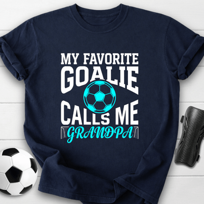 Goalie Calls Grandpa T-Shirt