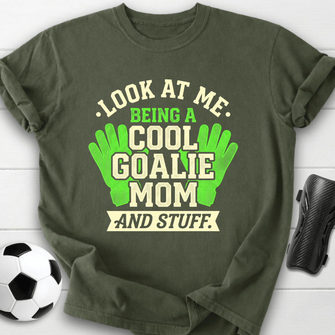 Cool Goalie Mom T-Shirt