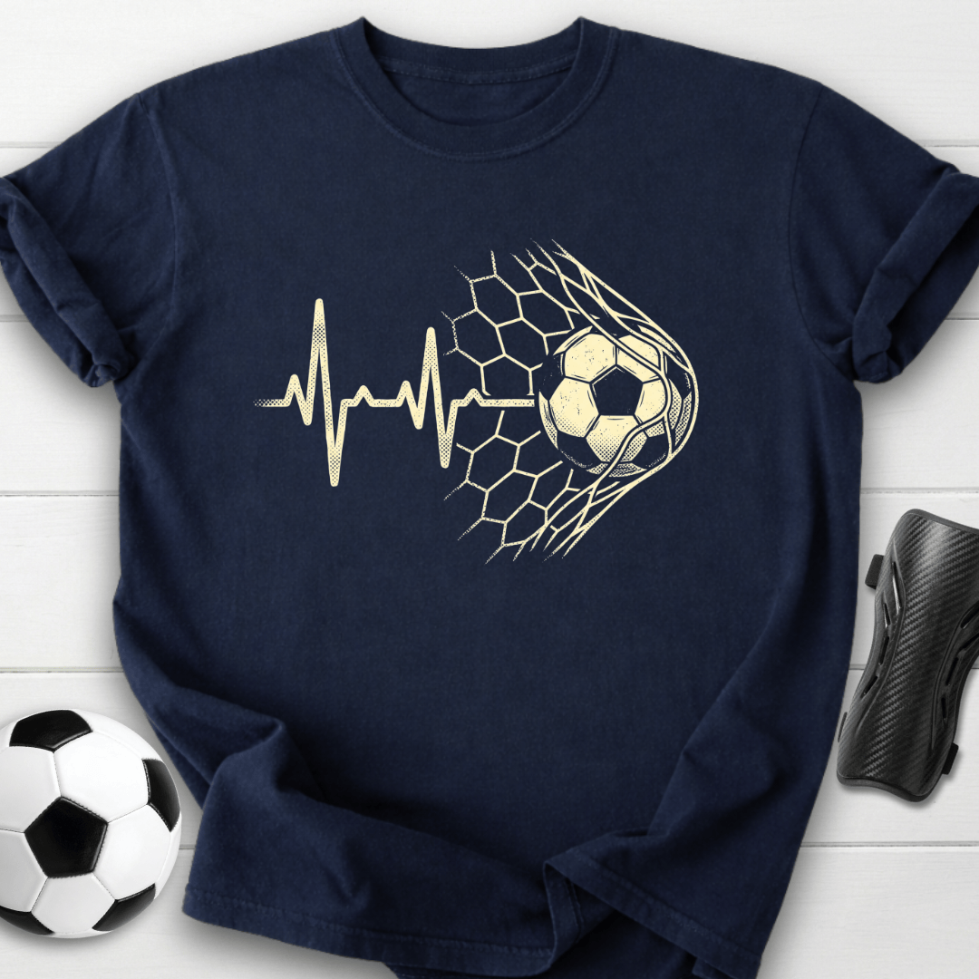 Soccer Heartbeat T-Shirt