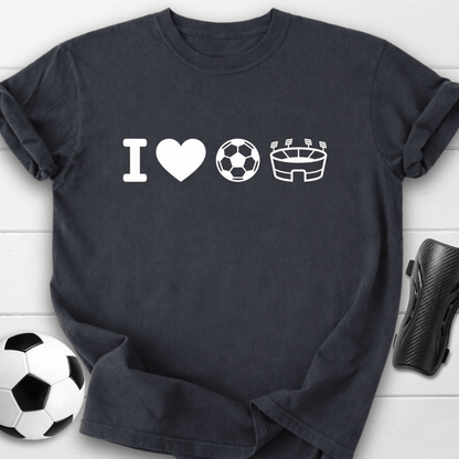 I Love Soccer T-Shirt