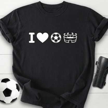 I Love Soccer T-Shirt