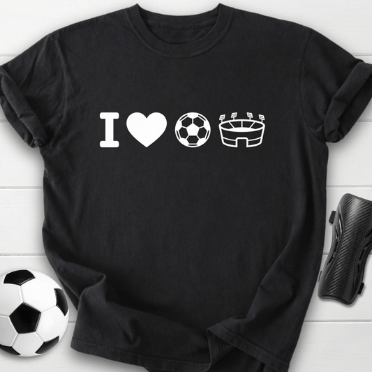 I Love Soccer T-Shirt
