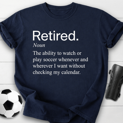 Retired Definition T-Shirt