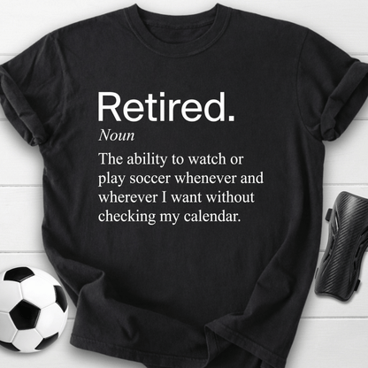 Retired Definition T-Shirt