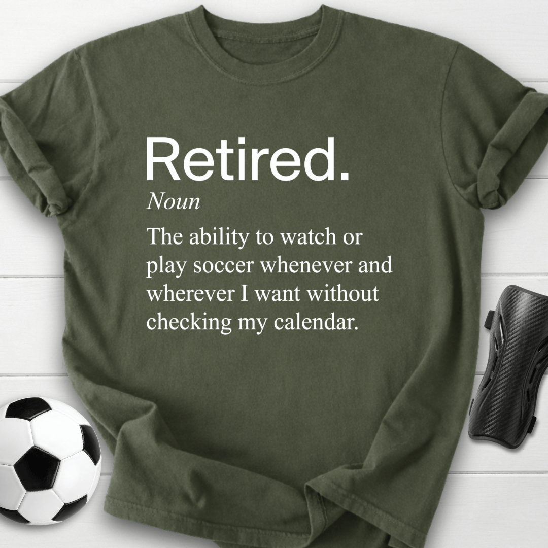 Retired Definition T-Shirt