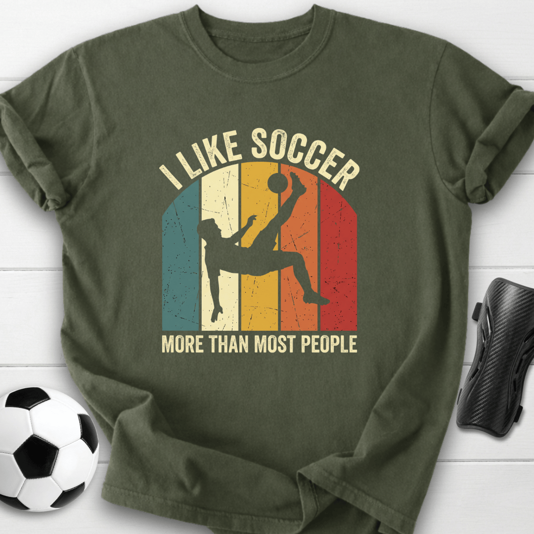 I Like Soccer T-Shirt