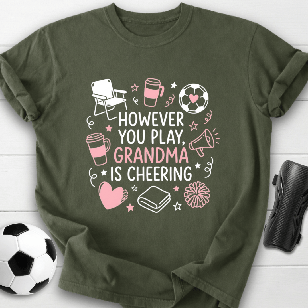 Grandma Is Cheering T-Shirt