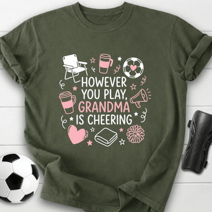 Grandma Is Cheering T-Shirt