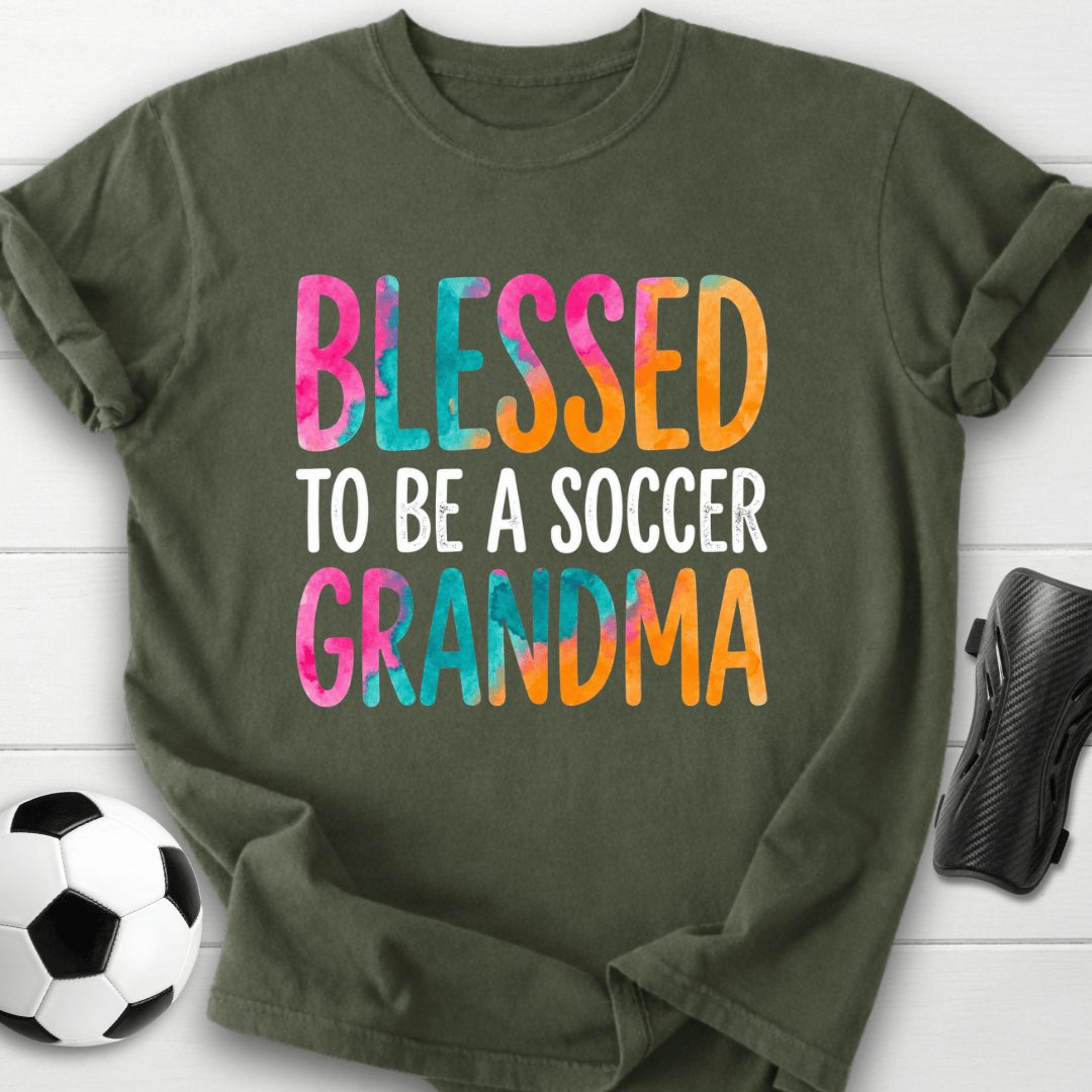 Blessed Soccer Grandma T-Shirt