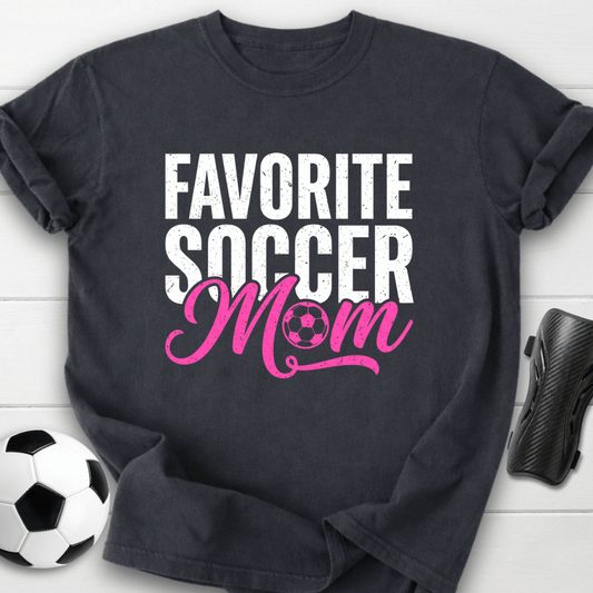 Favorite Soccer Mom T-Shirt