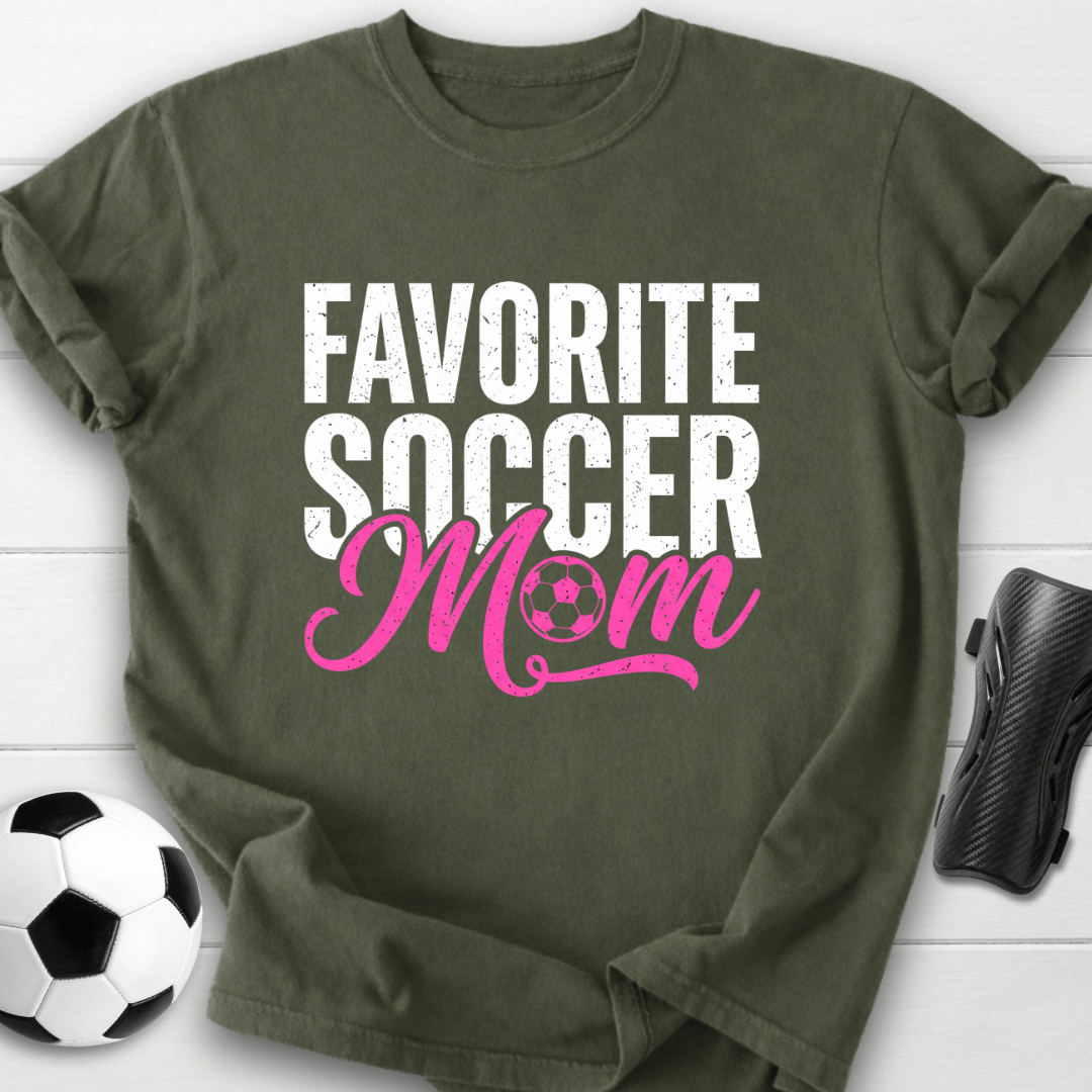 Favorite Soccer Mom T-Shirt