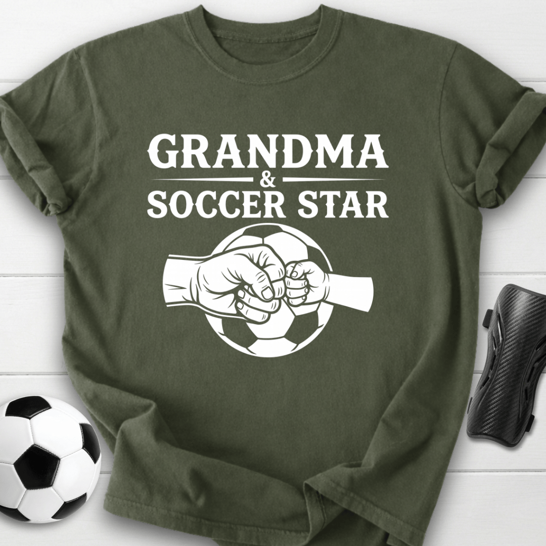 Grandma Soccer Star T-Shirt