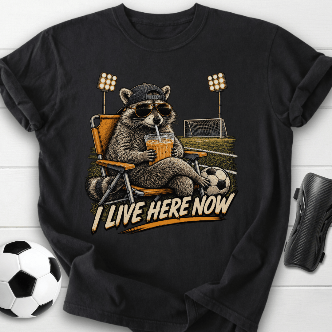 Soccer Raccoon T-Shirt