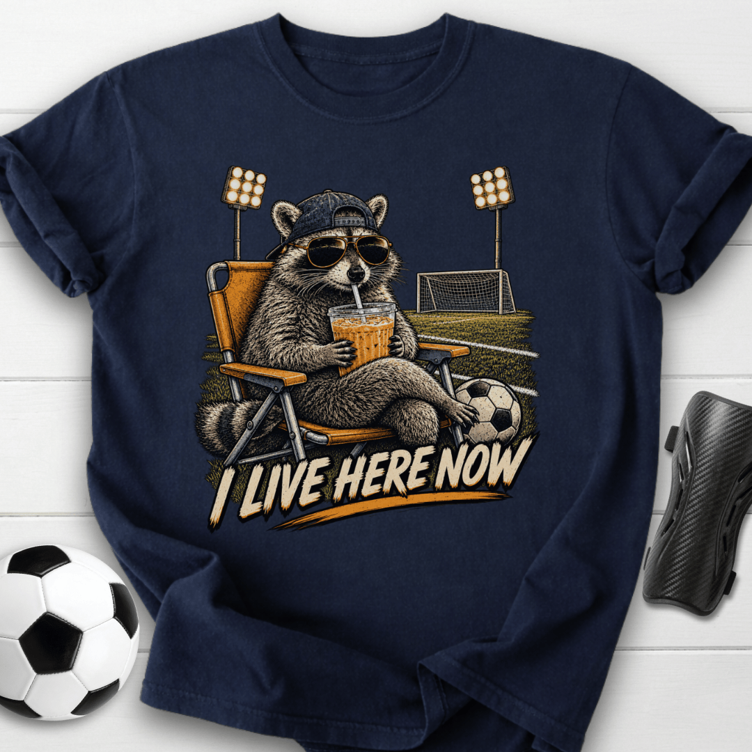 Soccer Raccoon T-Shirt