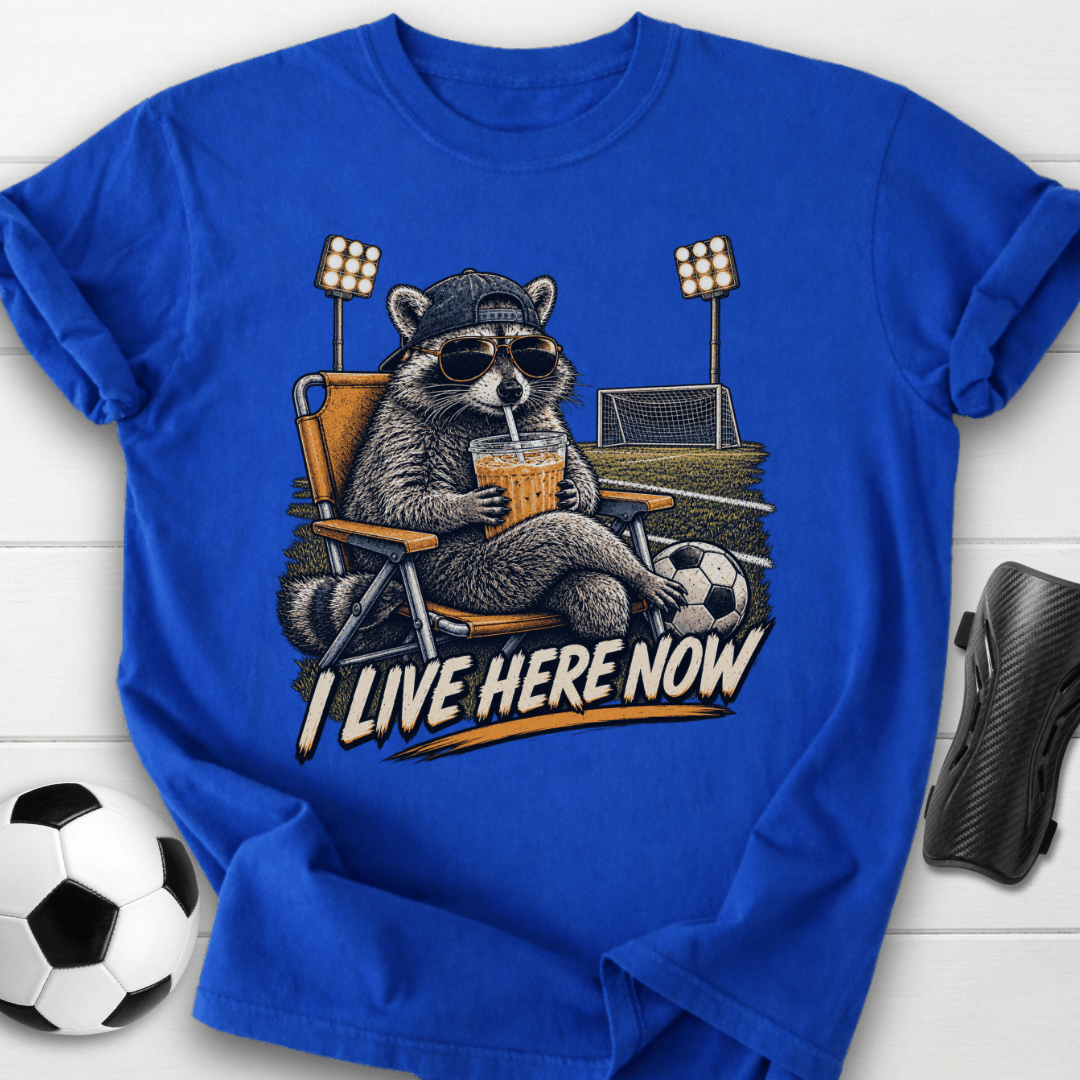 Soccer Raccoon T-Shirt