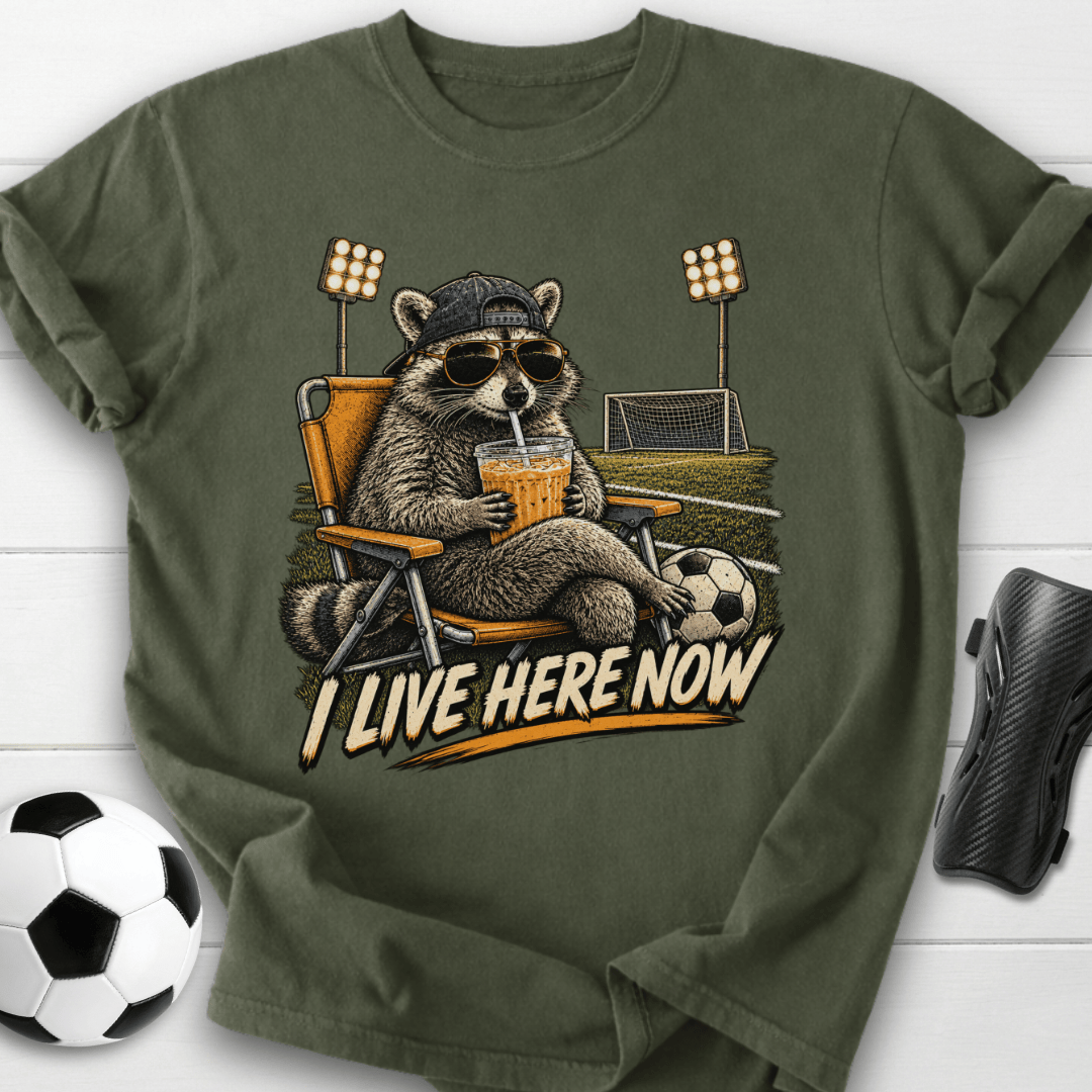Soccer Raccoon T-Shirt