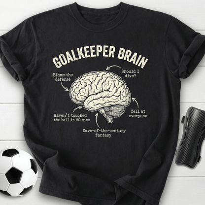 Goalkeeper Brain T-Shirt
