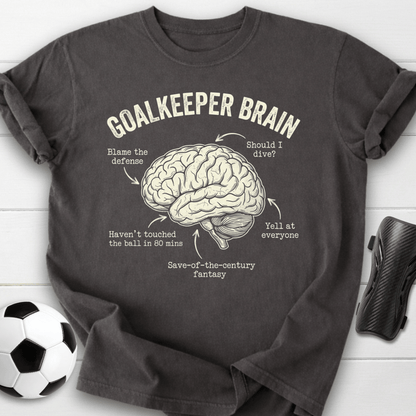 Goalkeeper Brain T-Shirt