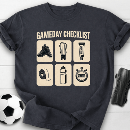 Gameday Checklist T-Shirt