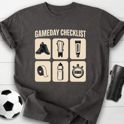 Gameday Checklist T-Shirt