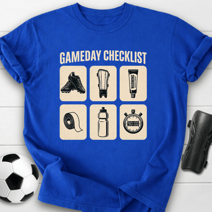 Gameday Checklist T-Shirt