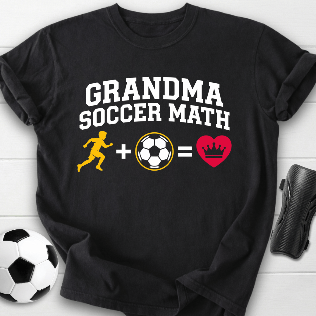 Grandma Soccer Math T-Shirt
