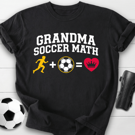 Grandma Soccer Math T-Shirt