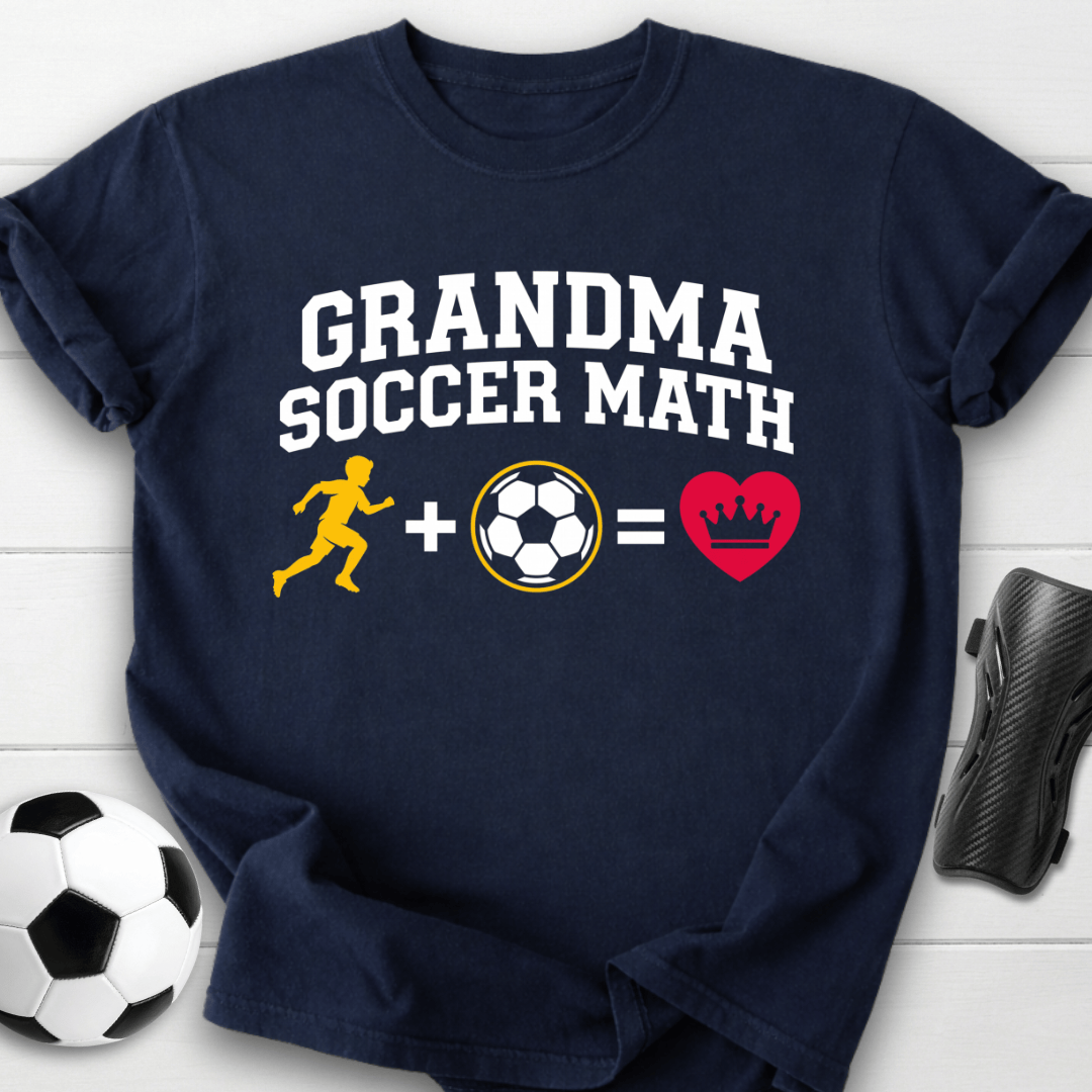 Grandma Soccer Math T-Shirt
