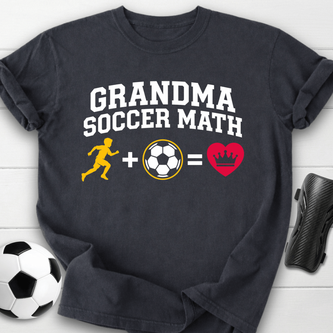 Grandma Soccer Math T-Shirt