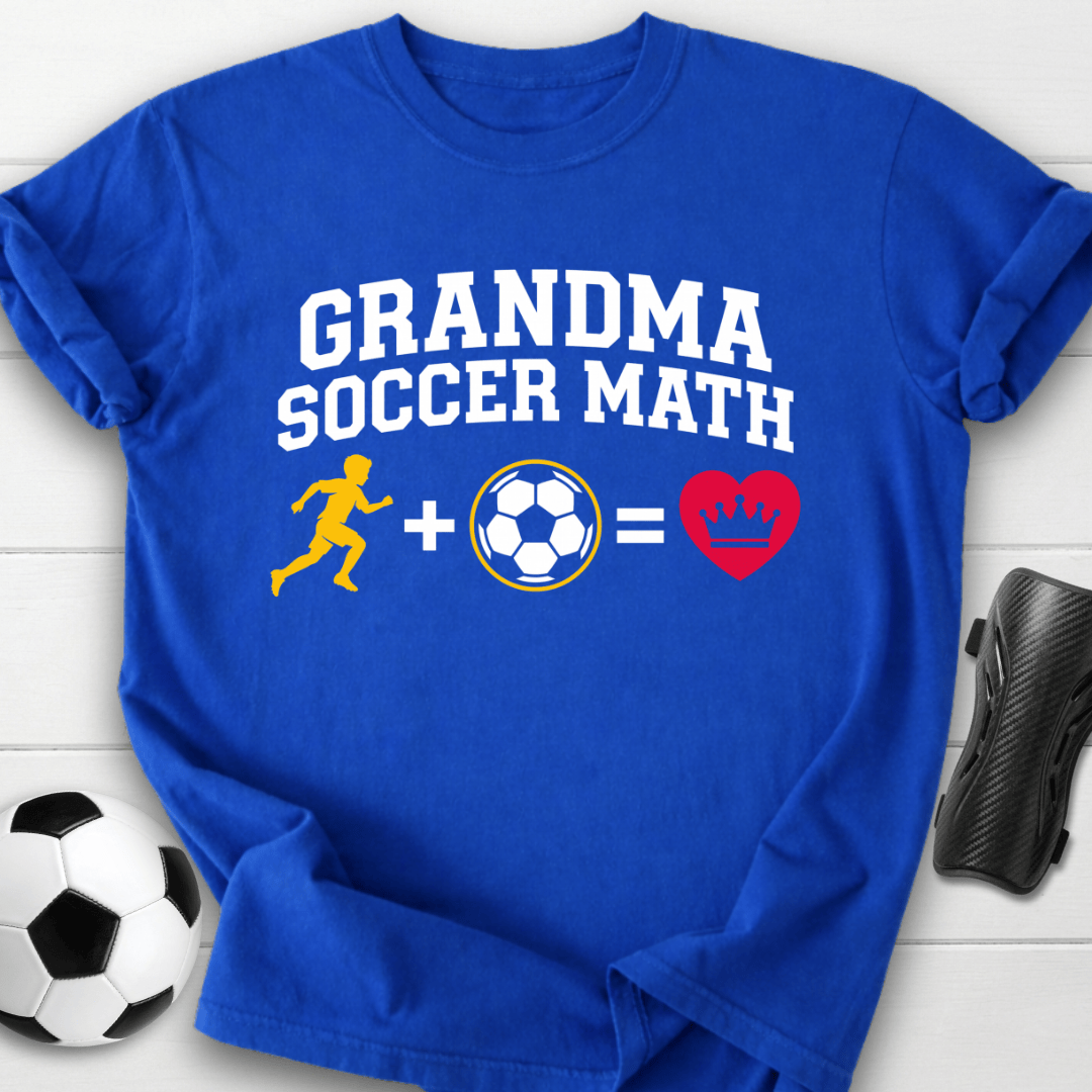 Grandma Soccer Math T-Shirt