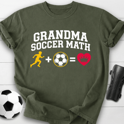 Grandma Soccer Math T-Shirt