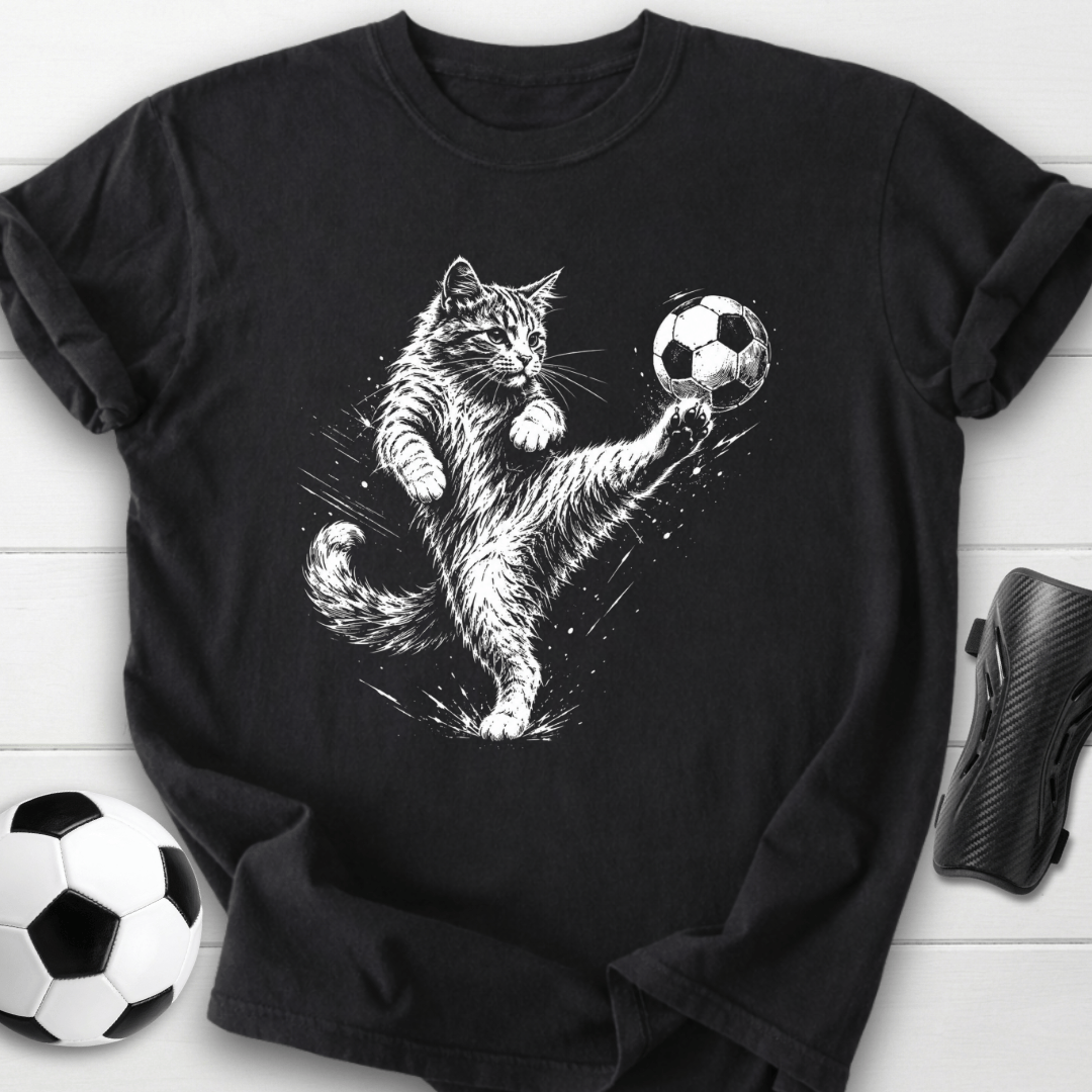 Soccer Cat T-Shirt