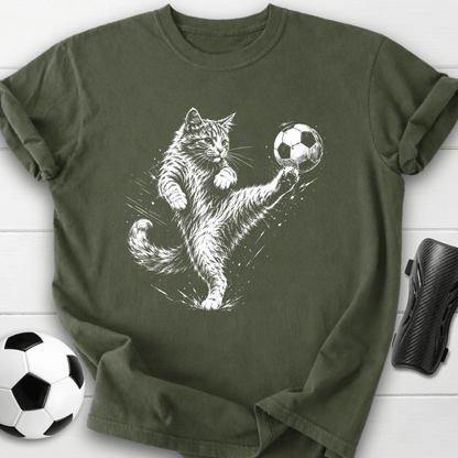 Soccer Cat T-Shirt