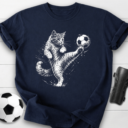 Soccer Cat T-Shirt