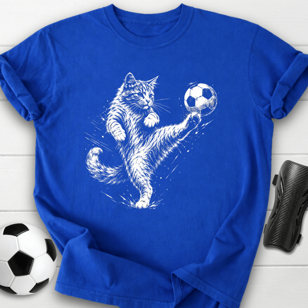 Soccer Cat T-Shirt