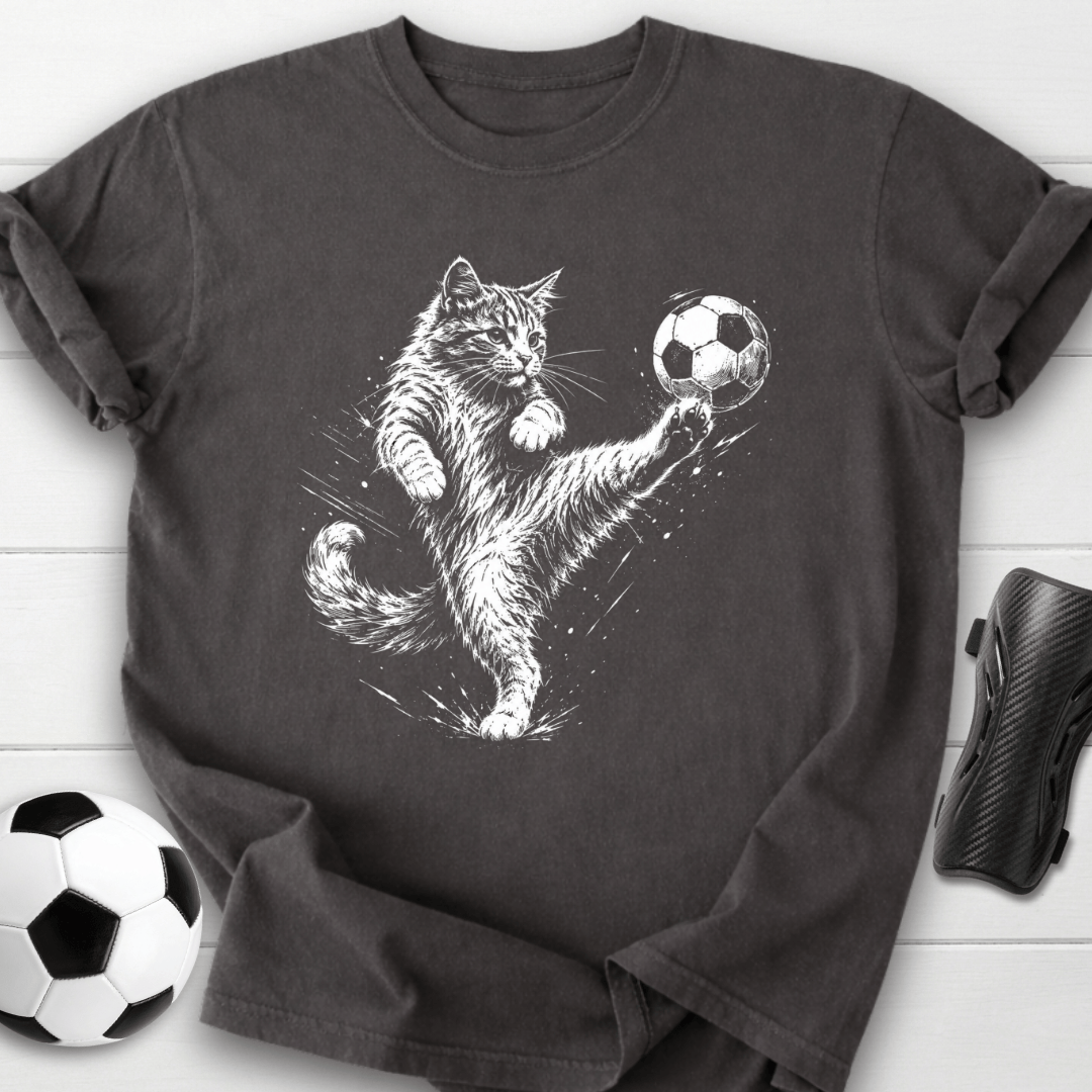 Soccer Cat T-Shirt